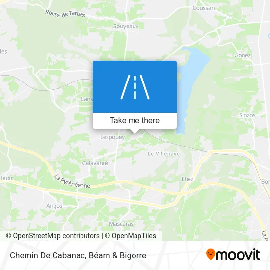 Chemin De Cabanac map