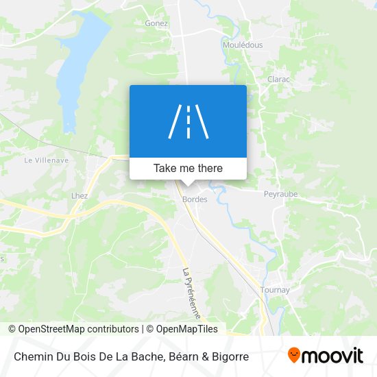 Chemin Du Bois De La Bache map