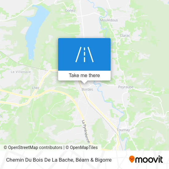 Chemin Du Bois De La Bache map