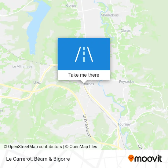 Le Carrerot map