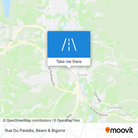 Rue Du Paradis map