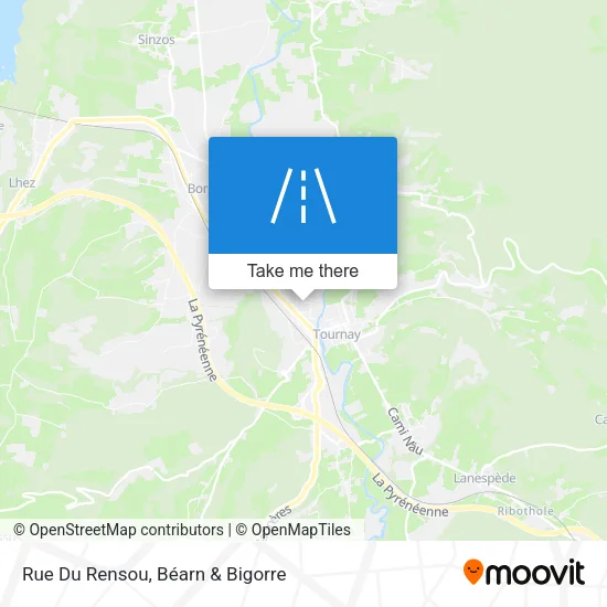 Rue Du Rensou map