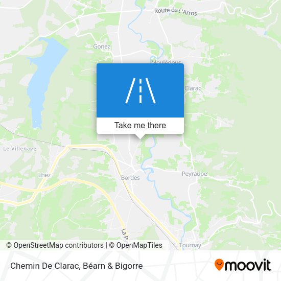 Chemin De Clarac map