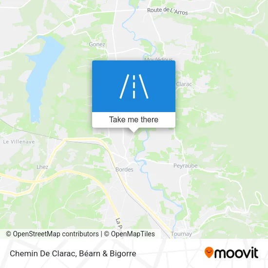 Chemin De Clarac map