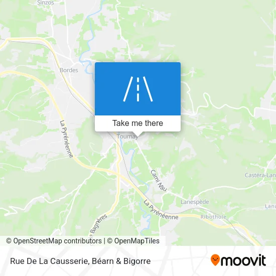 Rue De La Causserie map