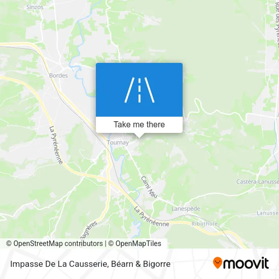 Impasse De La Causserie map