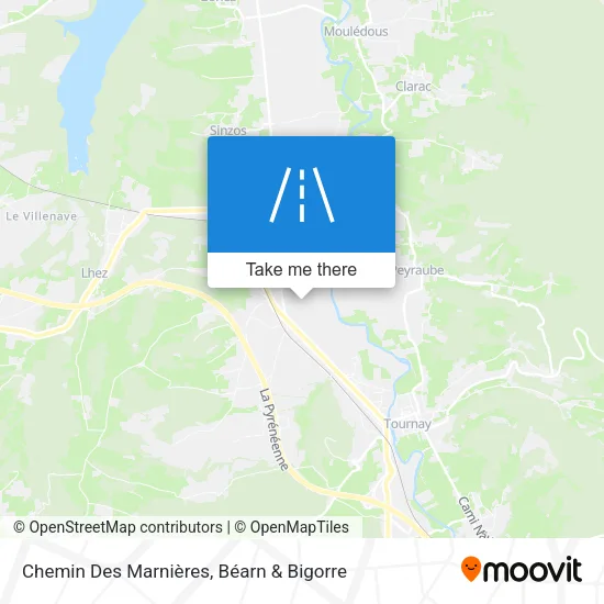 Chemin Des Marnières map