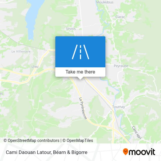 Cami Daouan Latour map