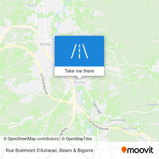 Rue Boémont D'Astarac map