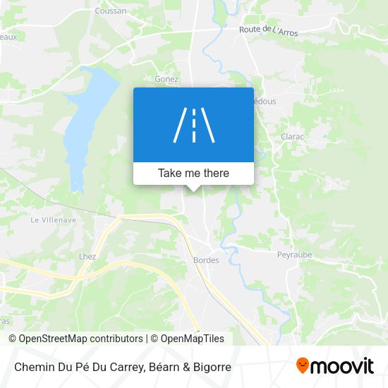 Chemin Du Pé Du Carrey map