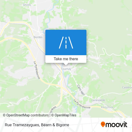 Rue Tramezaygues map