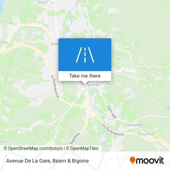 Avenue De La Gare map