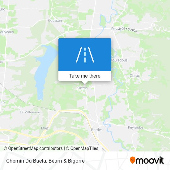 Chemin Du Buela map