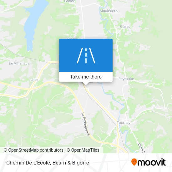 Chemin De L'École map