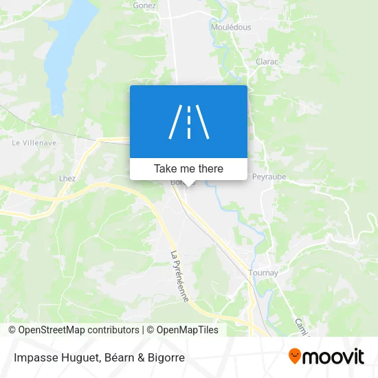 Impasse Huguet map