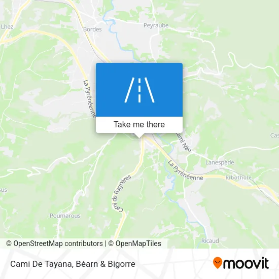 Cami De Tayana map