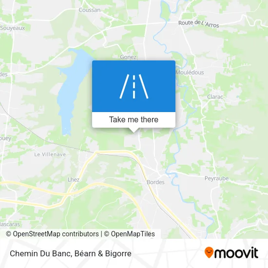Chemin Du Banc map