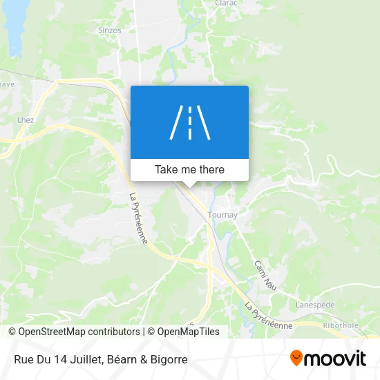 Rue Du 14 Juillet map
