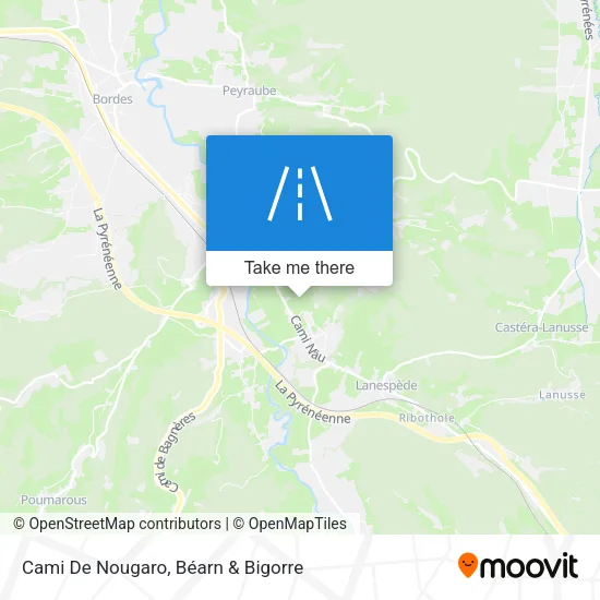 Cami De Nougaro map
