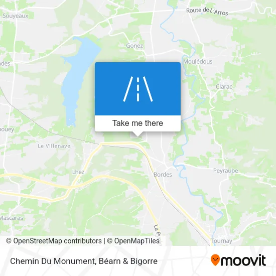 Chemin Du Monument map