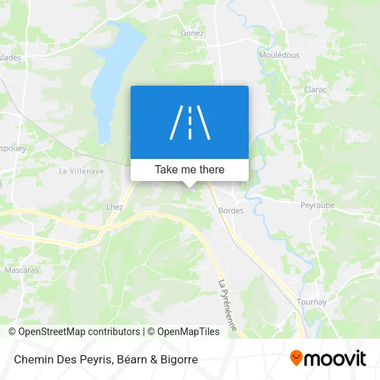 Chemin Des Peyris map