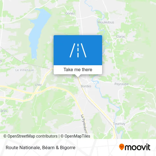 Route Nationale map