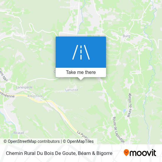 Chemin Rural Du Bois De Goute map