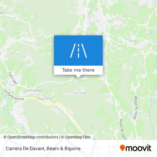 Carréra De Davant map