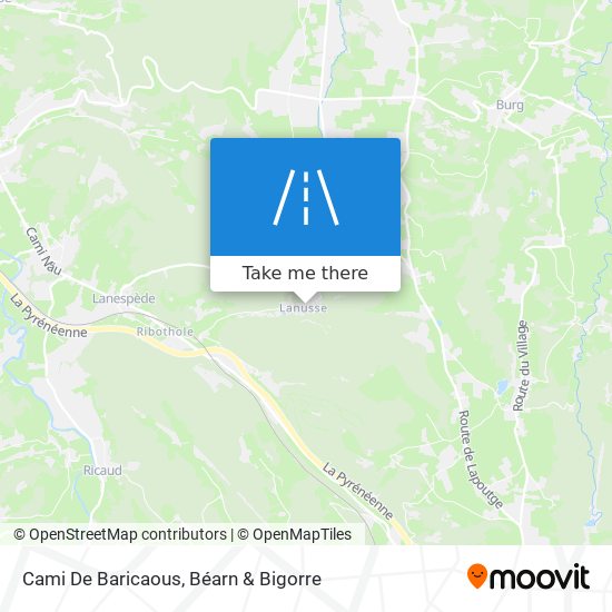 Cami De Baricaous map