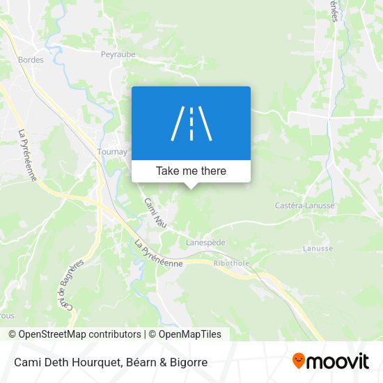 Cami Deth Hourquet map