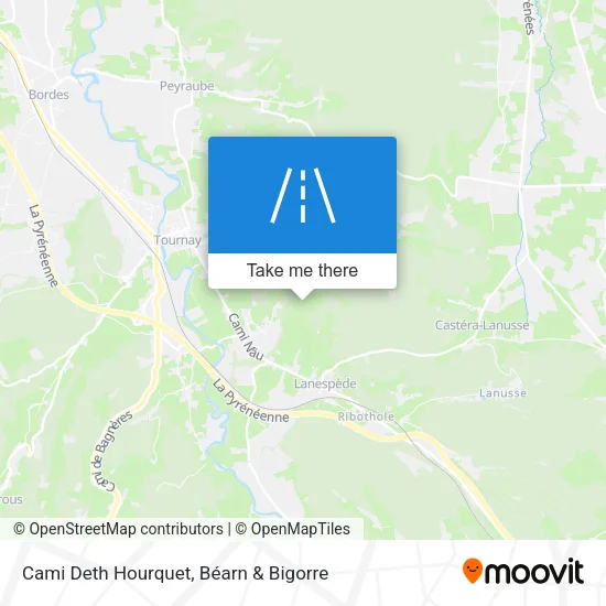 Cami Deth Hourquet map