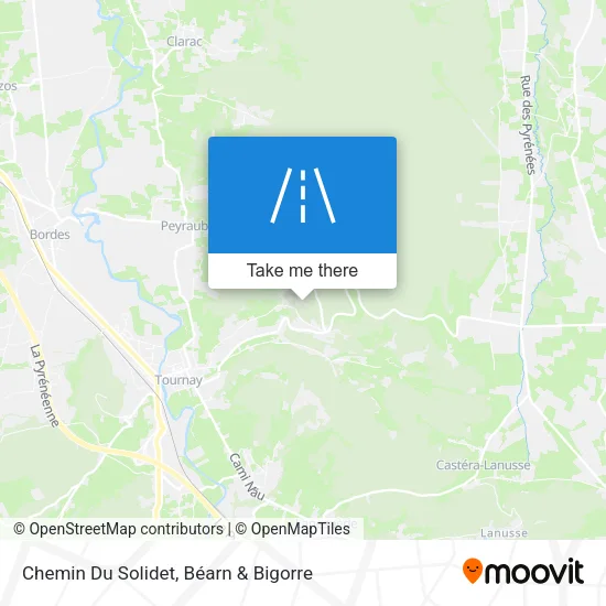 Chemin Du Solidet map