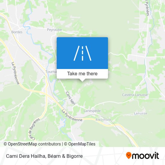 Cami Dera Hailha map