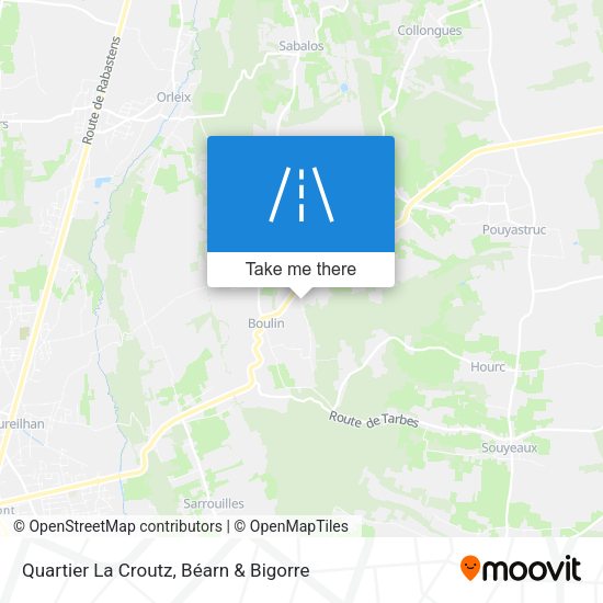 Quartier La Croutz map