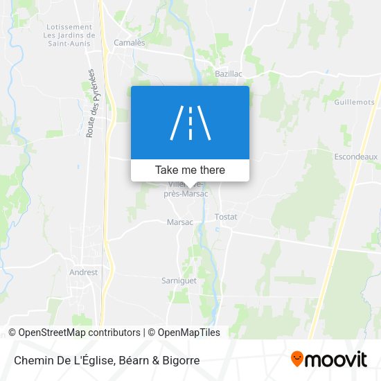 Chemin De L'Église map