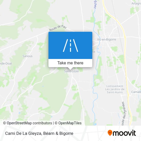 Cami De La Gleyza map