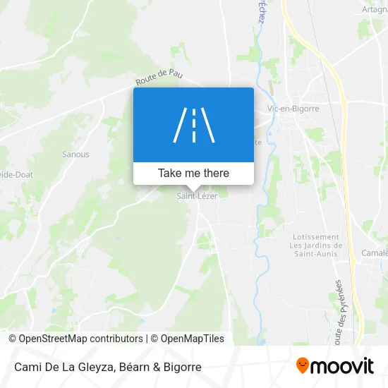 Cami De La Gleyza map
