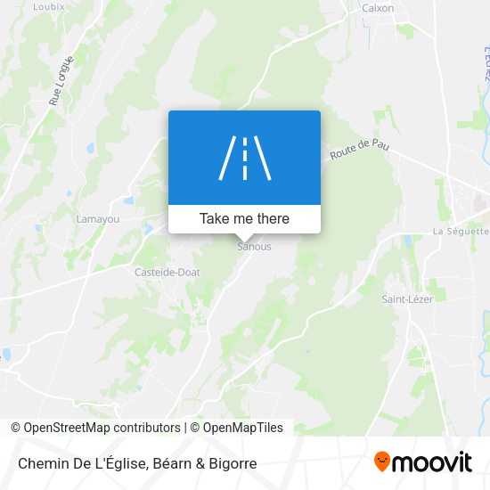 Chemin De L'Église map