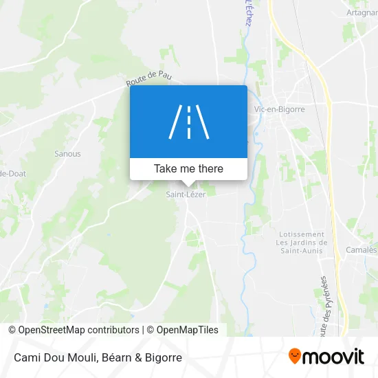 Cami Dou Mouli map