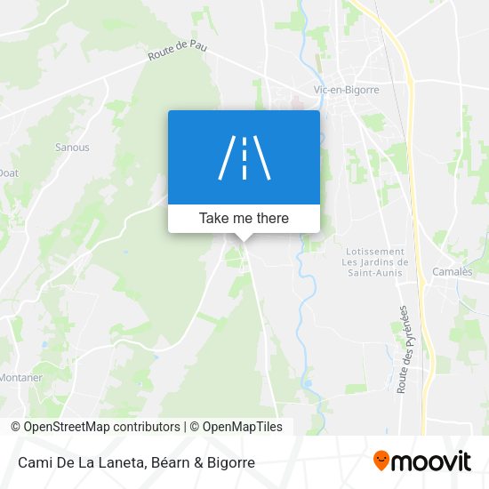 Cami De La Laneta map