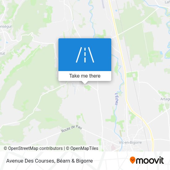 Avenue Des Courses map