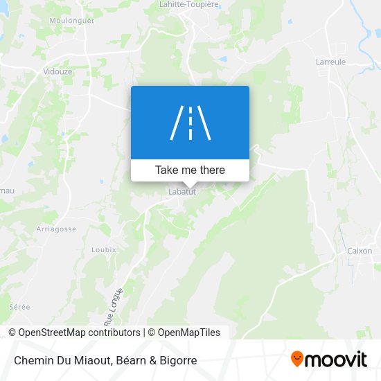 Chemin Du Miaout map