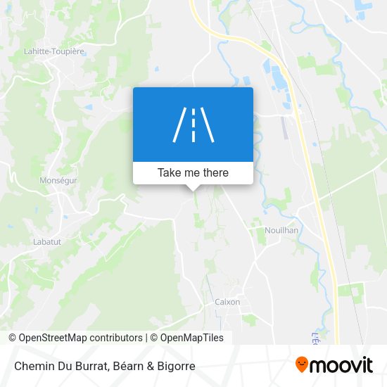 Chemin Du Burrat map
