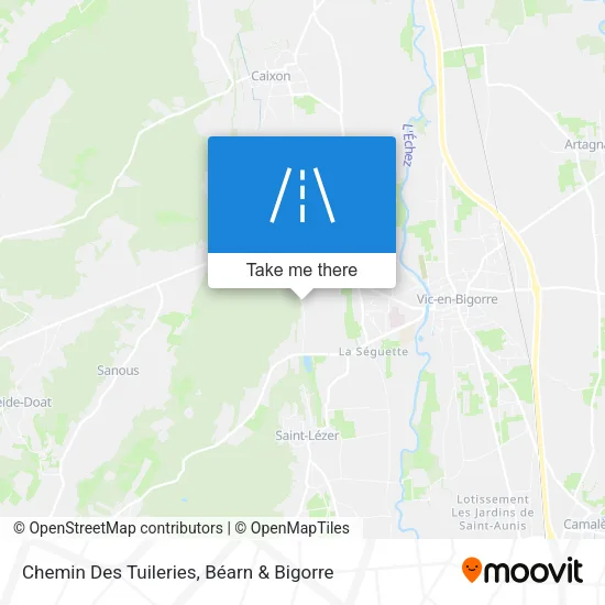 Chemin Des Tuileries map