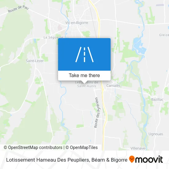 Lotissement Hameau Des Peupliers map