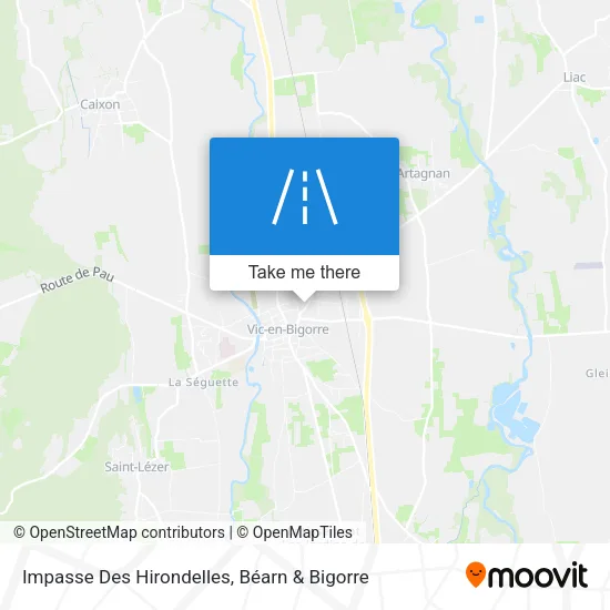 Impasse Des Hirondelles map