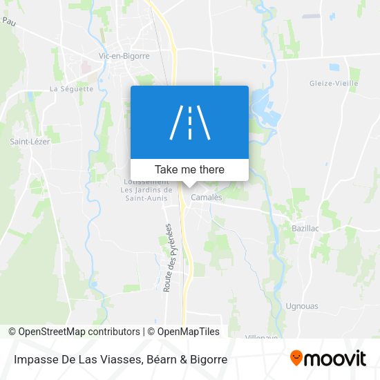 Impasse De Las Viasses map