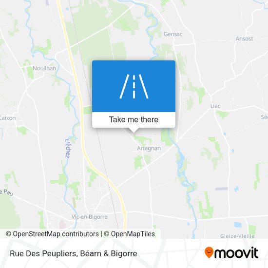 Rue Des Peupliers map