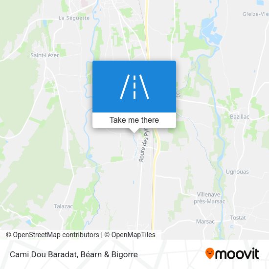 Cami Dou Baradat map
