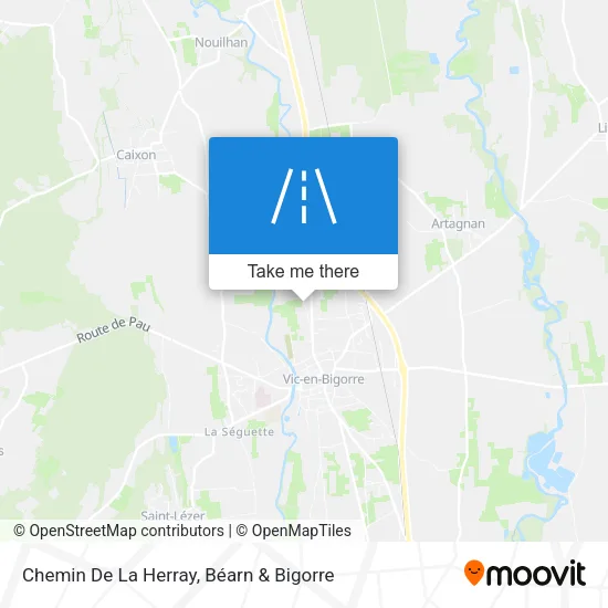 Chemin De La Herray map